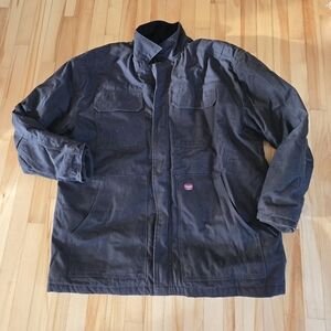 Wrangler Men's Dark Military Jacket, Workwear Work Gear 2xl